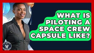 What Is Piloting A Space Crew Capsule Like? - All About Astronauts