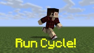 (Download Unlocked) New Mine Imator C4D Like Running Cyle By PikaGamerPro!