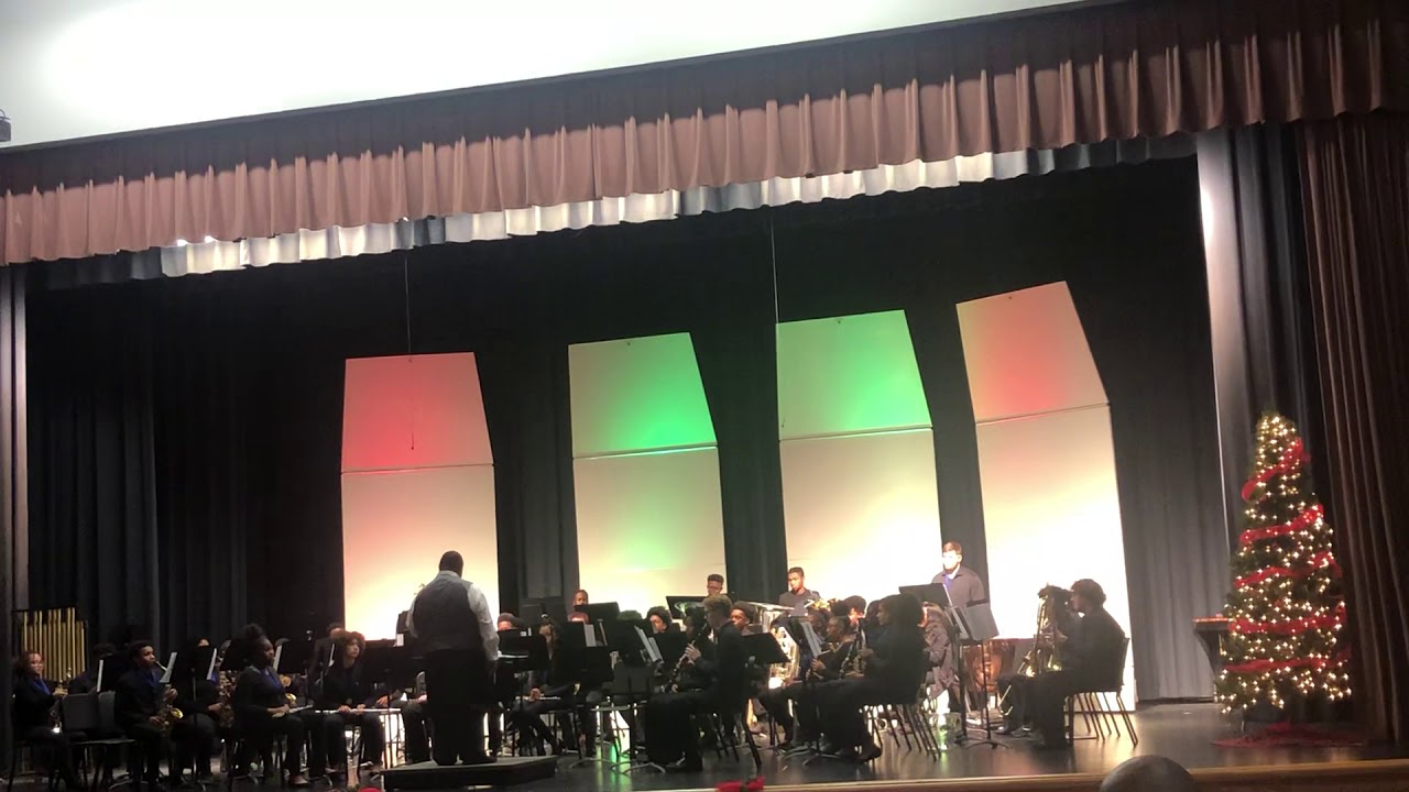 Howard Highschool Band Winter Performance 2019
