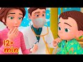 Sick song  baby got sick more sing along nursery rhymes  kids songs lalafun