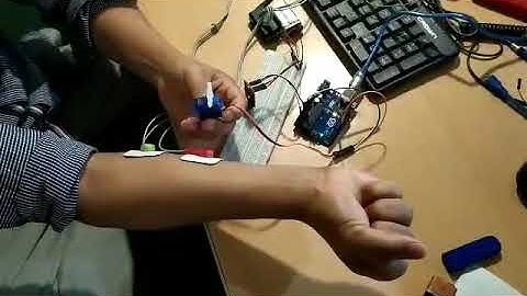 EMG control servo