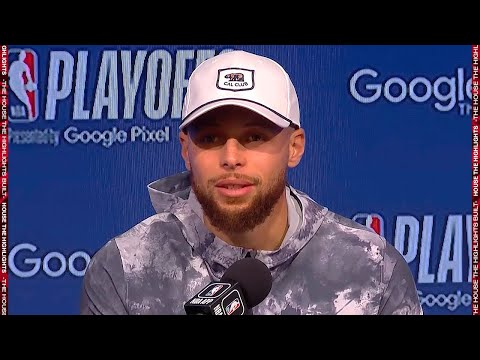 Stephen Curry Talks Game 1 Loss vs Lakers, Postgame Interview