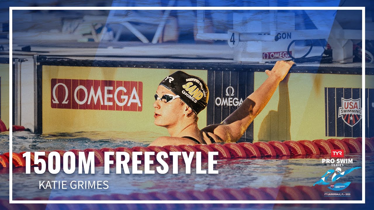 Katie Grimes Kicks Off Meet With Impressive 1500M Freestyle TYR Pro