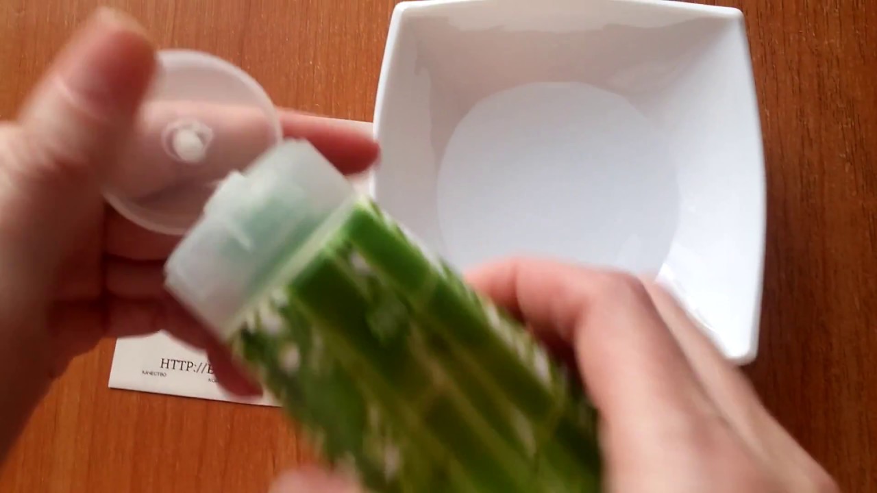 MINI Обзор Holika Holika Daily garden cleansing foam Bamboo