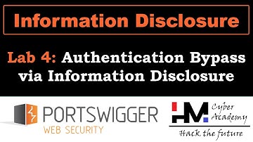Information Disclosure 4 | Authentication Bypass via Information Disclosure #portswigger