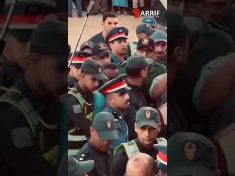 لحظات مؤثرة من حضور ناصر الزفزافي جنازة والده