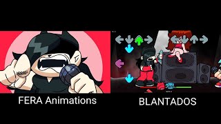 Fera Animations - Blantados Fnf Animal But Different Characters Sing It 