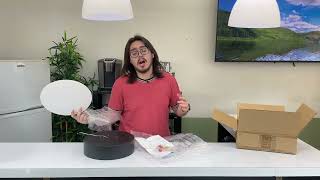 LELEJU LED Ceiling Light Unboxing and Review! #productreview #unboxing #2 LELEJU LED Ceiling Light Unboxing and Review! #productreview #unboxing #2