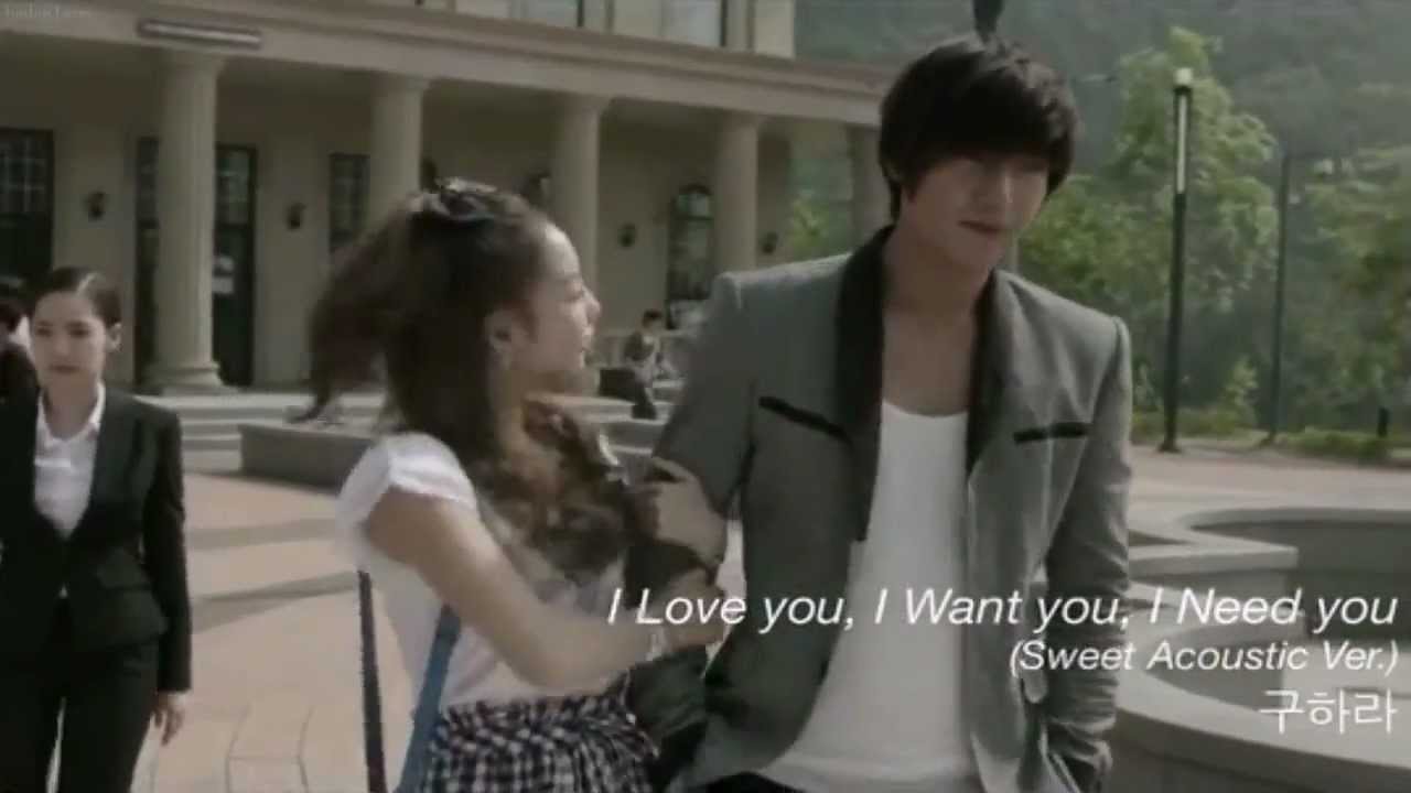 日本語字幕 歌詞 Goo Hara 구하라 I Love U I Want U I Need U Sweet Acoustic Ver Youtube