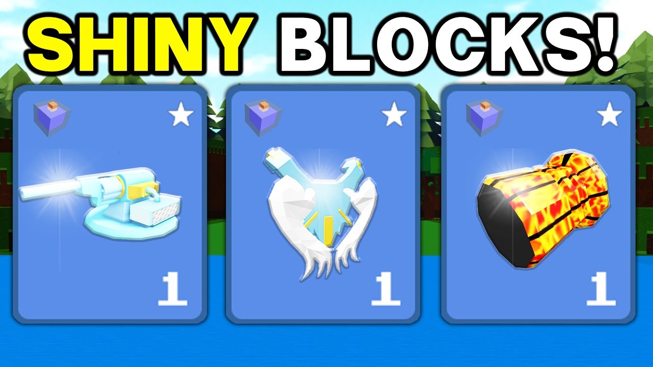 How to get SHINY BLOCKS! | Build a boat for Treasure ROBLOX - YouTube
