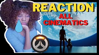 New Overwatch Player Reacts to ALL cinematics!