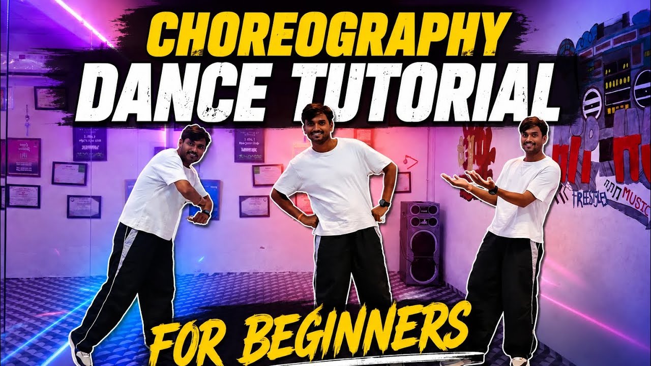 Easy Dance Choreography For Beginners | Step By Step Dance Tutorial 🔥 ...
