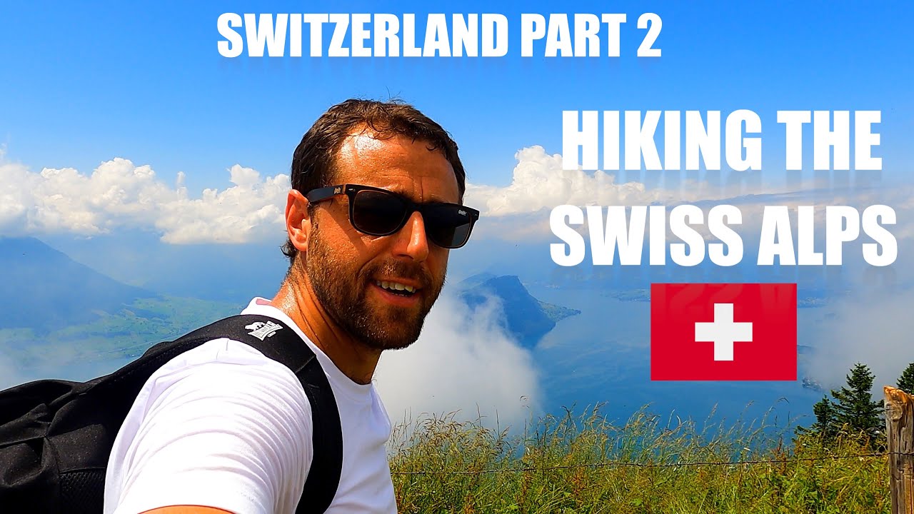Van Life Switzerland.  Hiking In The Swiss Alps   4K