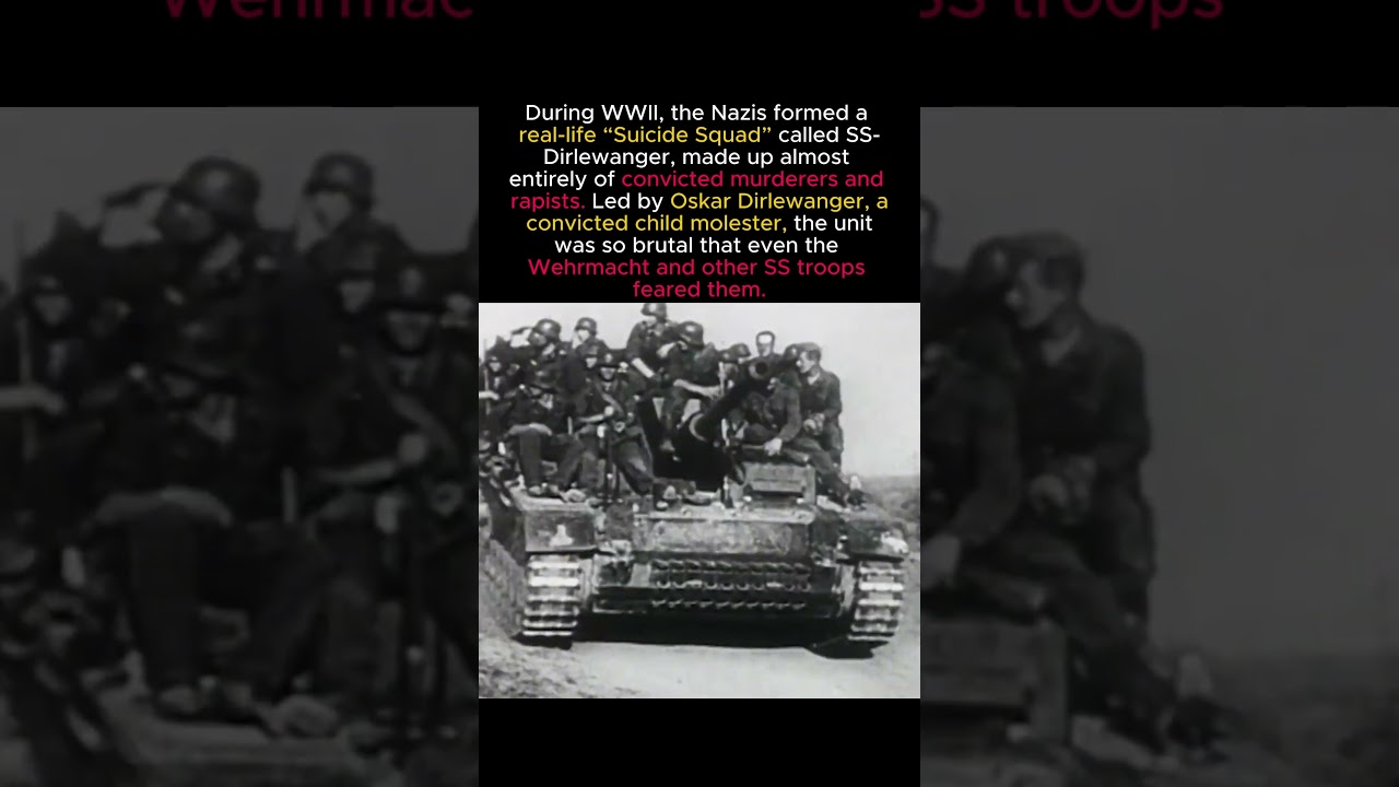 The Nazi Unit So Brutal Even the SS Feared It 
