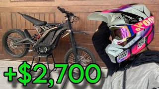 I BOUGHT A BROKEN SURRON [FLIPPING BIKES #4] screenshot 2