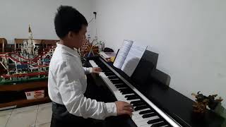 Richard Clayderman - Souvenir DEnfance - Piano Cover by Patrick Emmanuel (11 Years Old)