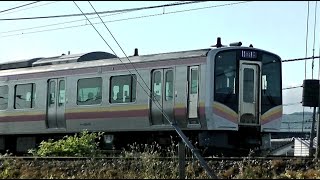 信越本線上り始発E129系A13編成420M　新潟→長岡