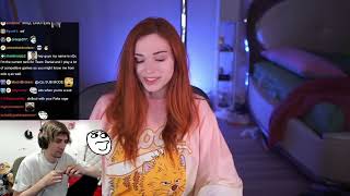 Celebrity xQc Reacts To Amouranth's Return Stream! Wealth