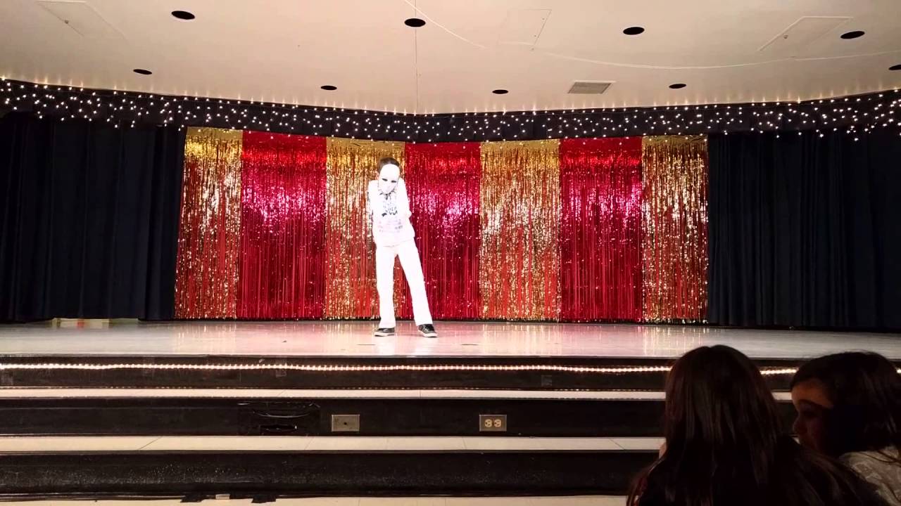 Glider Elementary Talent Show 9 year old selftaught dance