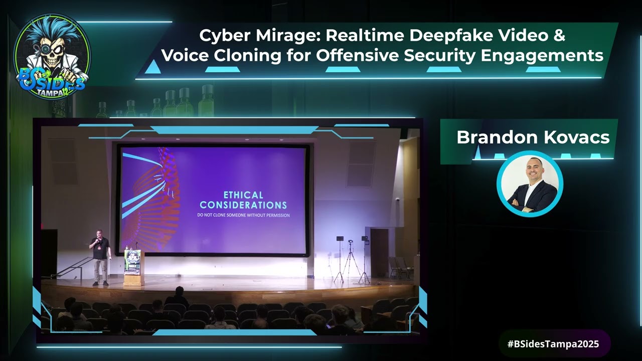Cyber Mirage  Realtime Deepfake Video & Voice Cloning for Offensive Security Engagements