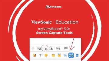 myViewBoard 3.0: Screen Capture Tools