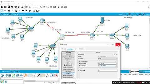 PRAKTIKUM KONFIGURASI ROUTING DINAMIS RIP & EIGRP CISCO PACKET TRACER