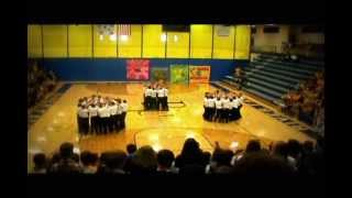RFHS senior guys dance line 2012