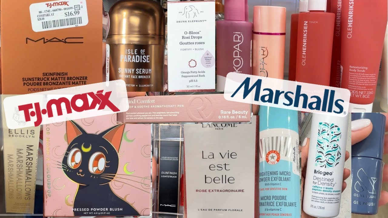 СТОЛЬКО НОВИНОК В TJMAXX И MARSHALLS! | НАЙДЕННЫЕ ТОВАРЫ ДЛЯ МАКИЯЖА | УХОД ЗА КОЖЕЙ