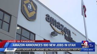 Amazon announces Utah job openings