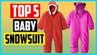 ✅ Top 5 Best Baby Snowsuit In 2026 Review
