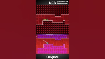 Dorabae Basic 4 – 8-Bit vs Original (Famidash) #geometrydash #retrogaming #comparison