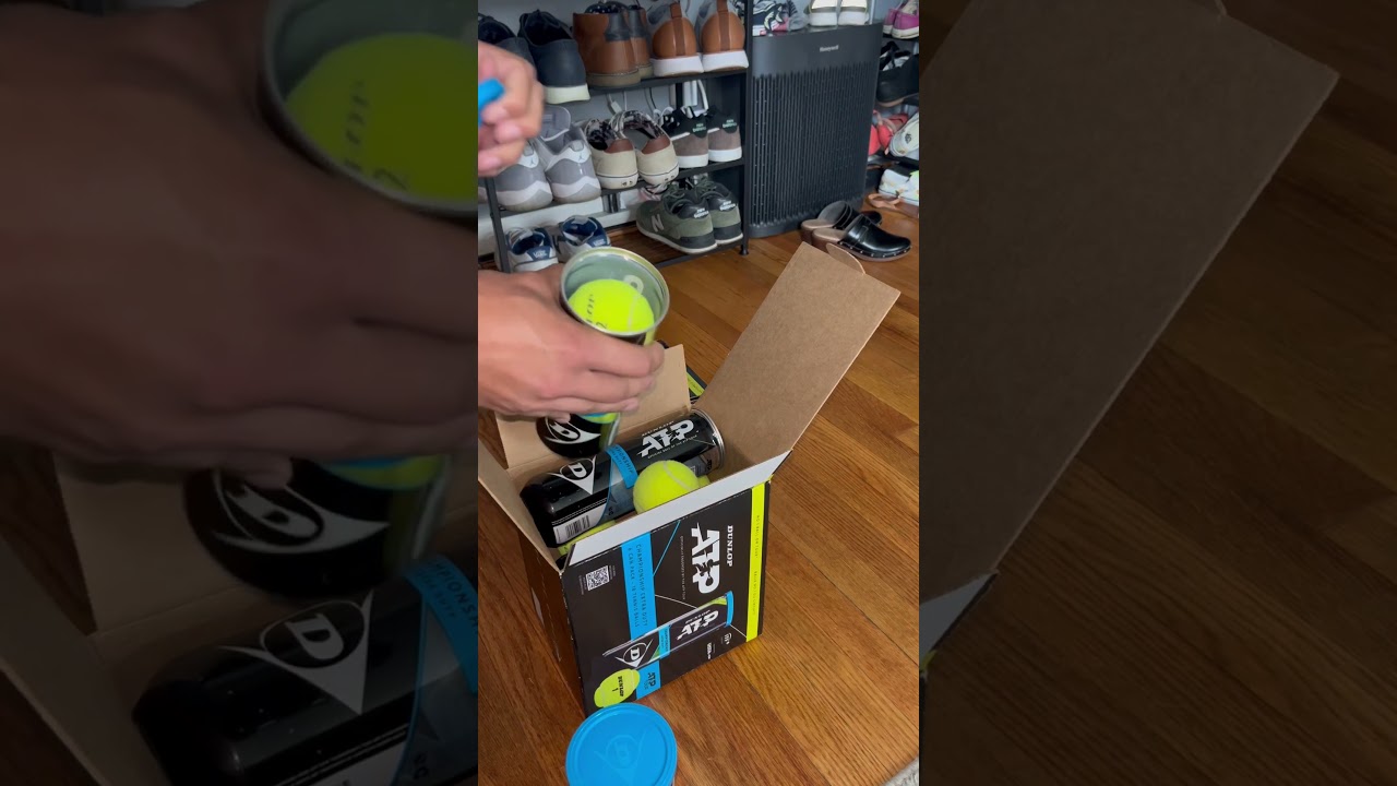 New Tennis Balls! Dunlop Quality Control Is Crazy! 