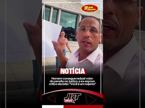 Homem consegue reduzir valor da pensão na Justiça, e ex-esposa critica decisão: "Você é um nojento"