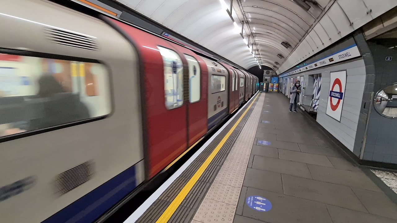 Victoria Line 2009TS 11069 Departing Stockwell