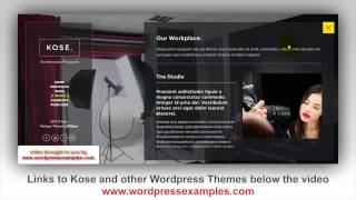 Kose Wordpress Theme - Wordpress Theme Kose Preview