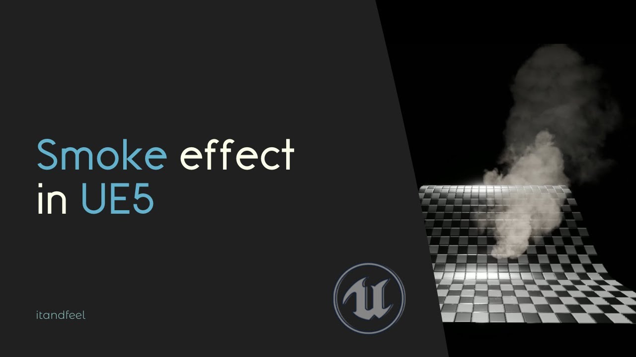 Smoke Niagara VFX in Unreal Engine 5 - YouTube