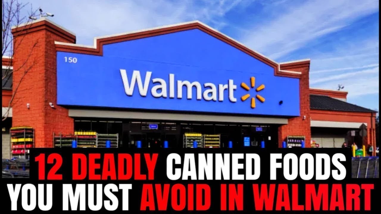 10 консервов из Walmart, которые НИКОГДА не стоит покупать (Посмотрите это видео!)