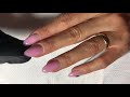 How to clean the cuticle (dry comby manicure)