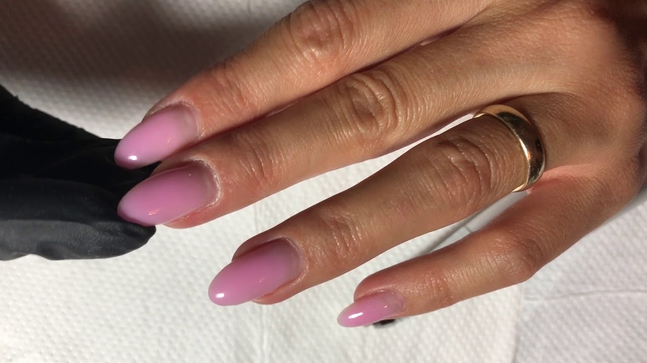 How to clean the cuticle (dry comby manicure)
