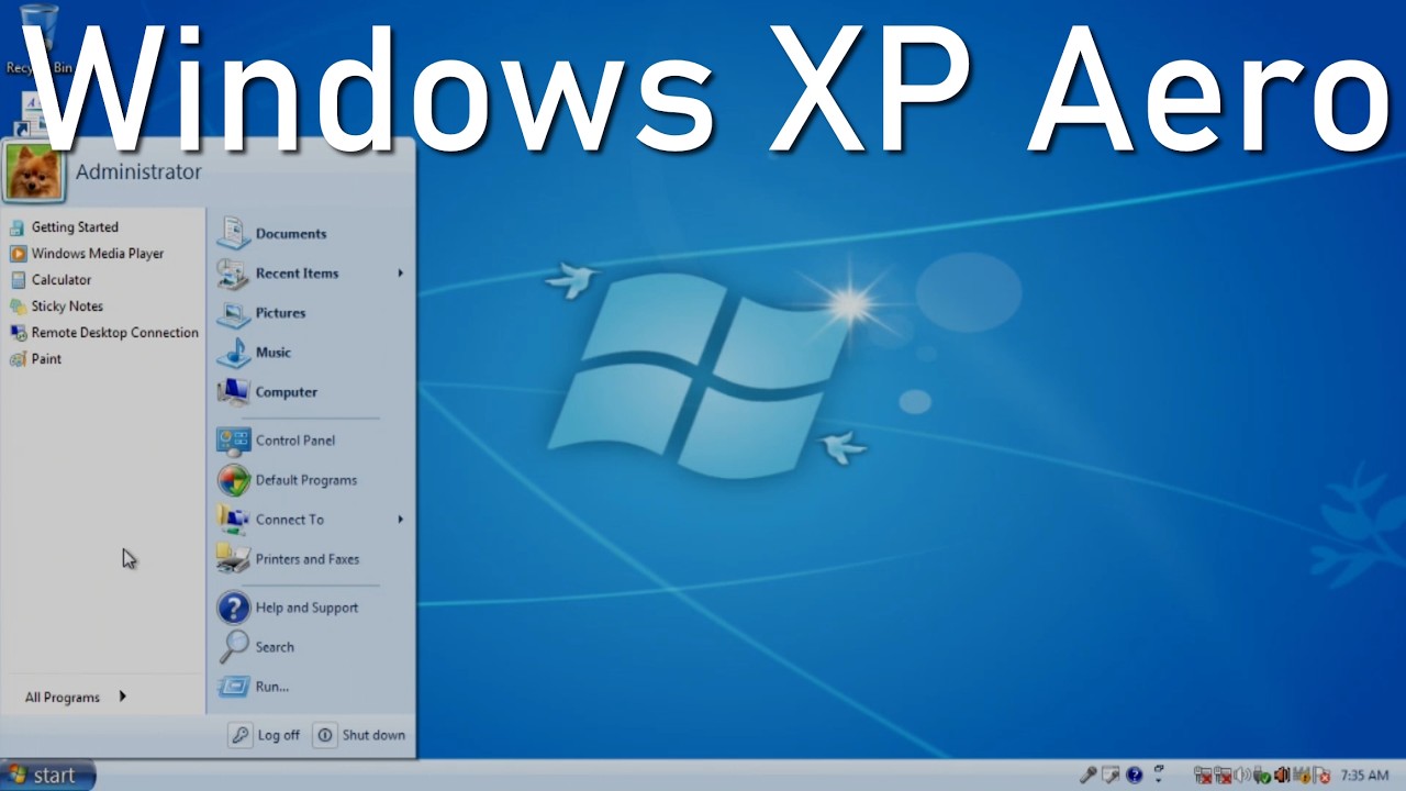 Windows XP Version 2009 - YouTube