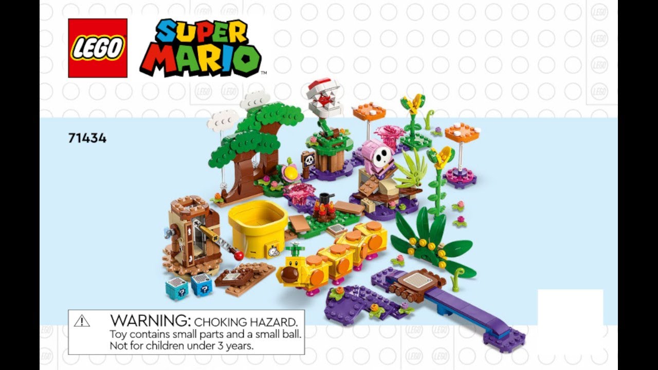LEGO Instructions | Super Mario | 71434 | Soda Jungle Maker Set | Maker Set