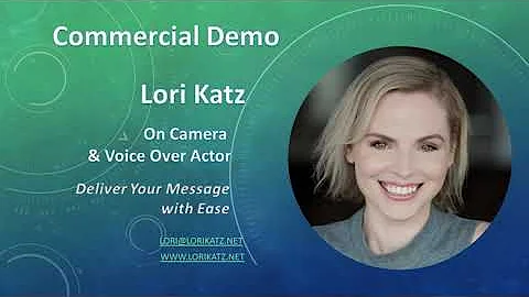 Lori Katz Commercial Demo
