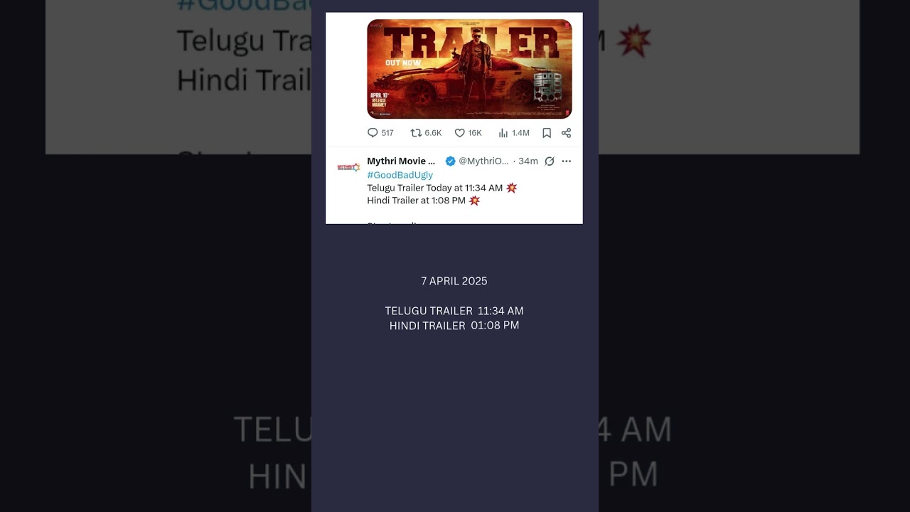 GBU | Trailer | Telugu | Hindi