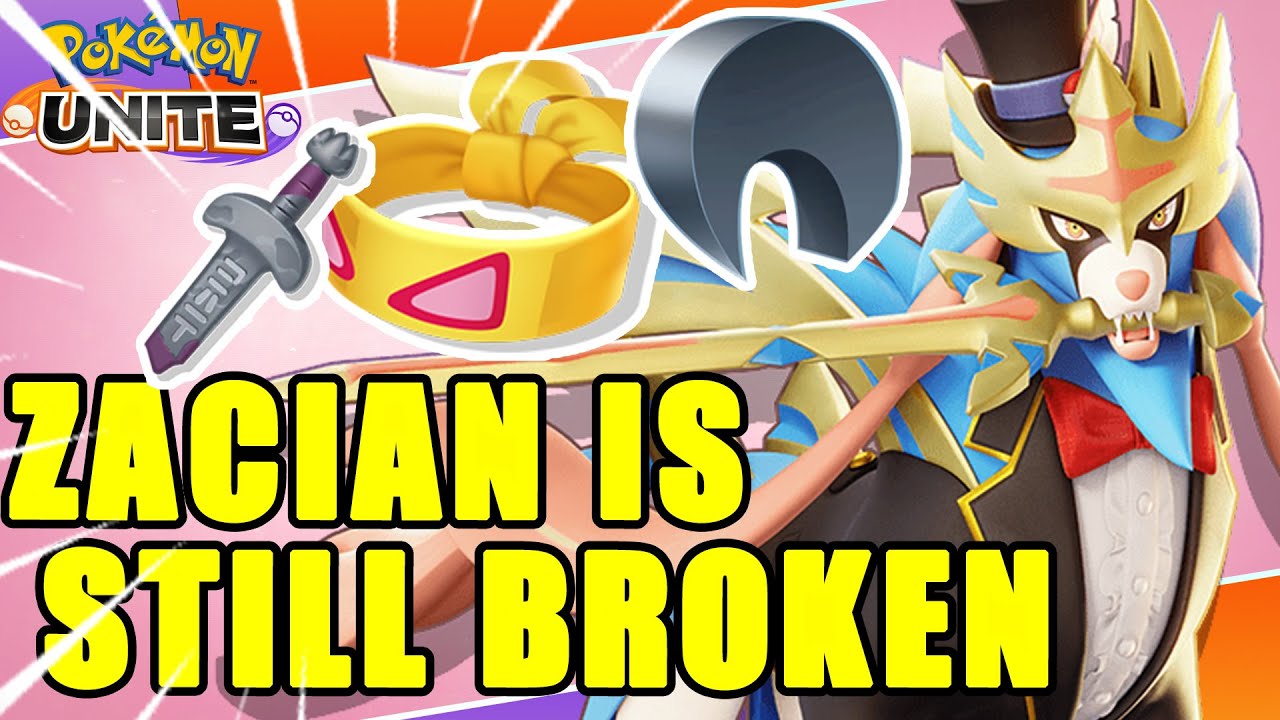 Unlocked Zacian and my game broke : r/PokemonUnite