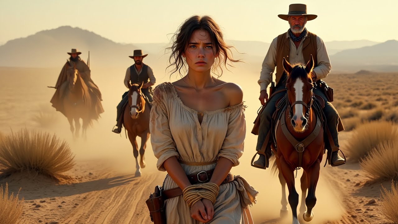 Elle traversait le désert, attachée… puis un cow-boy est apparu et a changé son destin