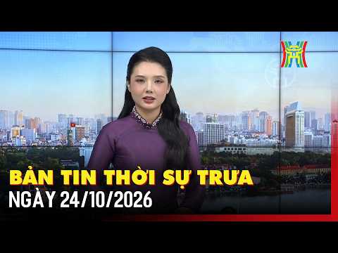 Bản tin Thời sự trưa 24/10: Chi trả bồi thường, tăng tốc dự án trục không gian Quốc lộ 1A