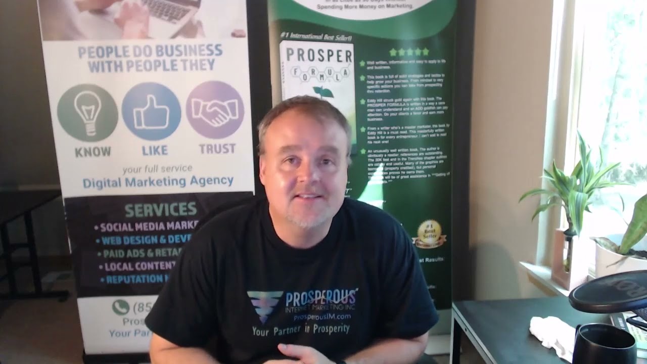 Client testimonial video thumbnail
