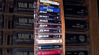 Van Halen @VanHalen #vanhalen #cassette #collection #reels #shorts #rock #hardrock #metal #cd
