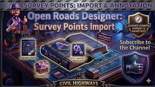 Famous Import/Annotate Survey Points in Open Roads Designer || Text Favorite Manager Net Worth