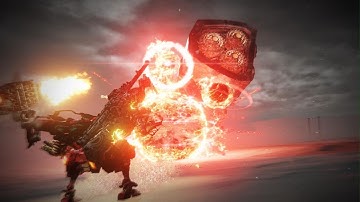 What if Michael Bay directed games? (ARMORED CORE VI Worm Boss Fight)